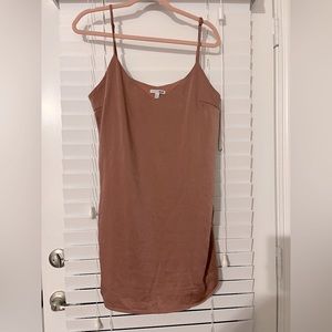 Fashion Nova silky satin minidress long cami slip dress